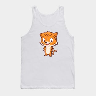 Cute Tiger Tank Top